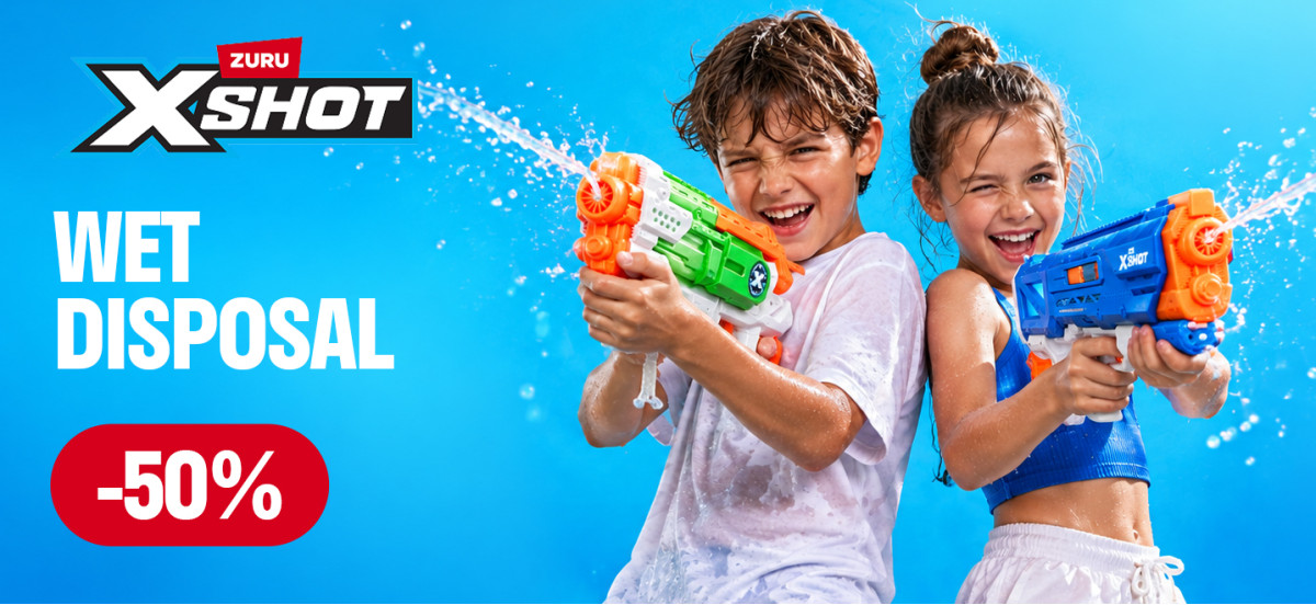 SPLASH SALE -50% OFF X-Shot Water Blasters