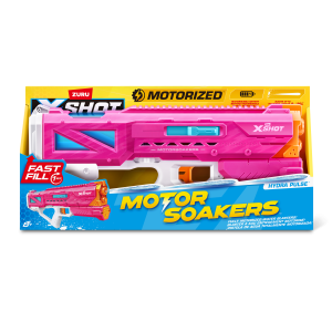 X-Shot Fast Fill Small Motor Soaker Water Blaster, Pink