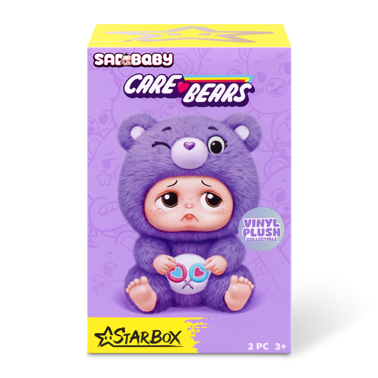 Starbox Колекційна м'яка іграшка-сюрприз Sad Baby (Серія Care Bears)