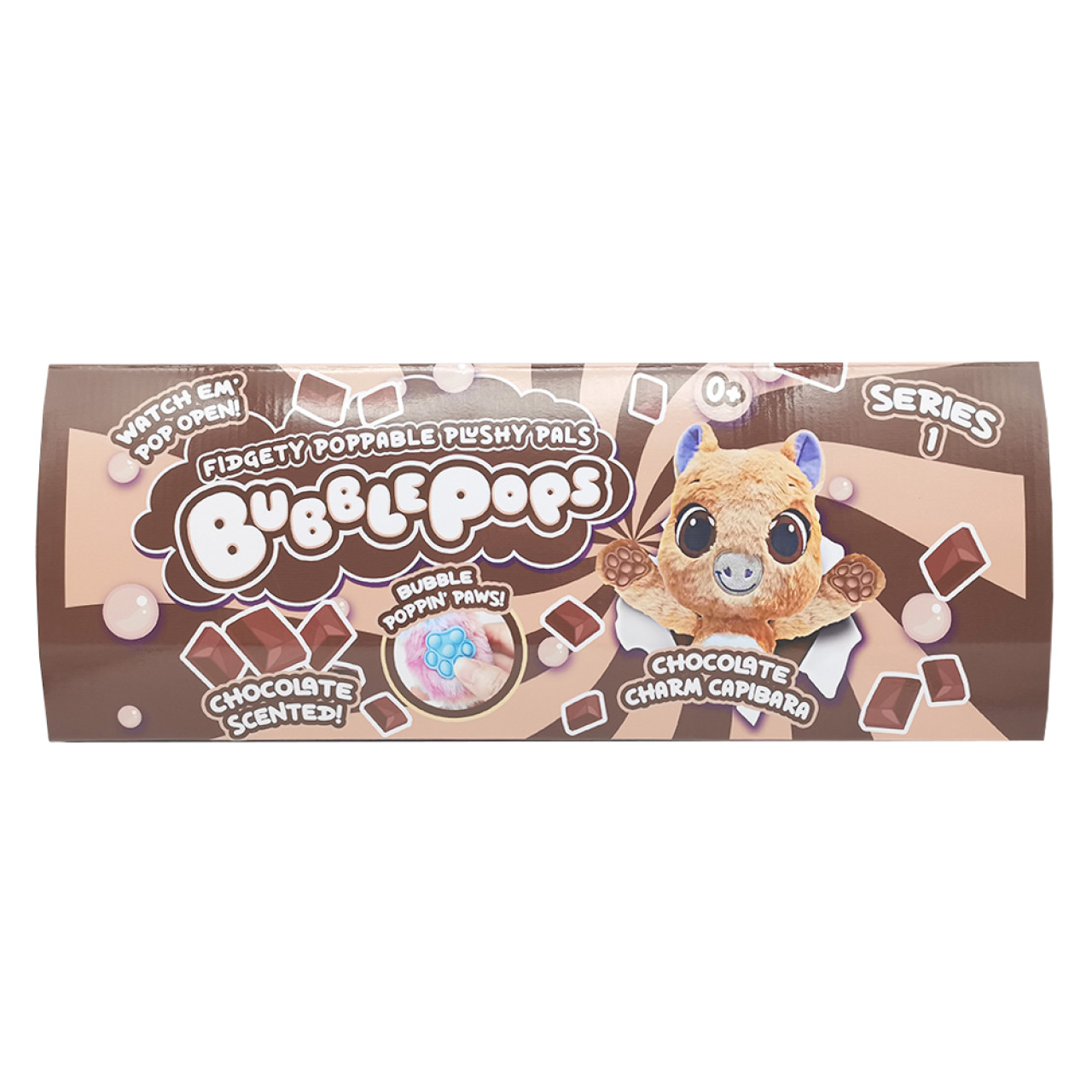 Bubble Pops М’яка іграшка "Шоколадна капібара"