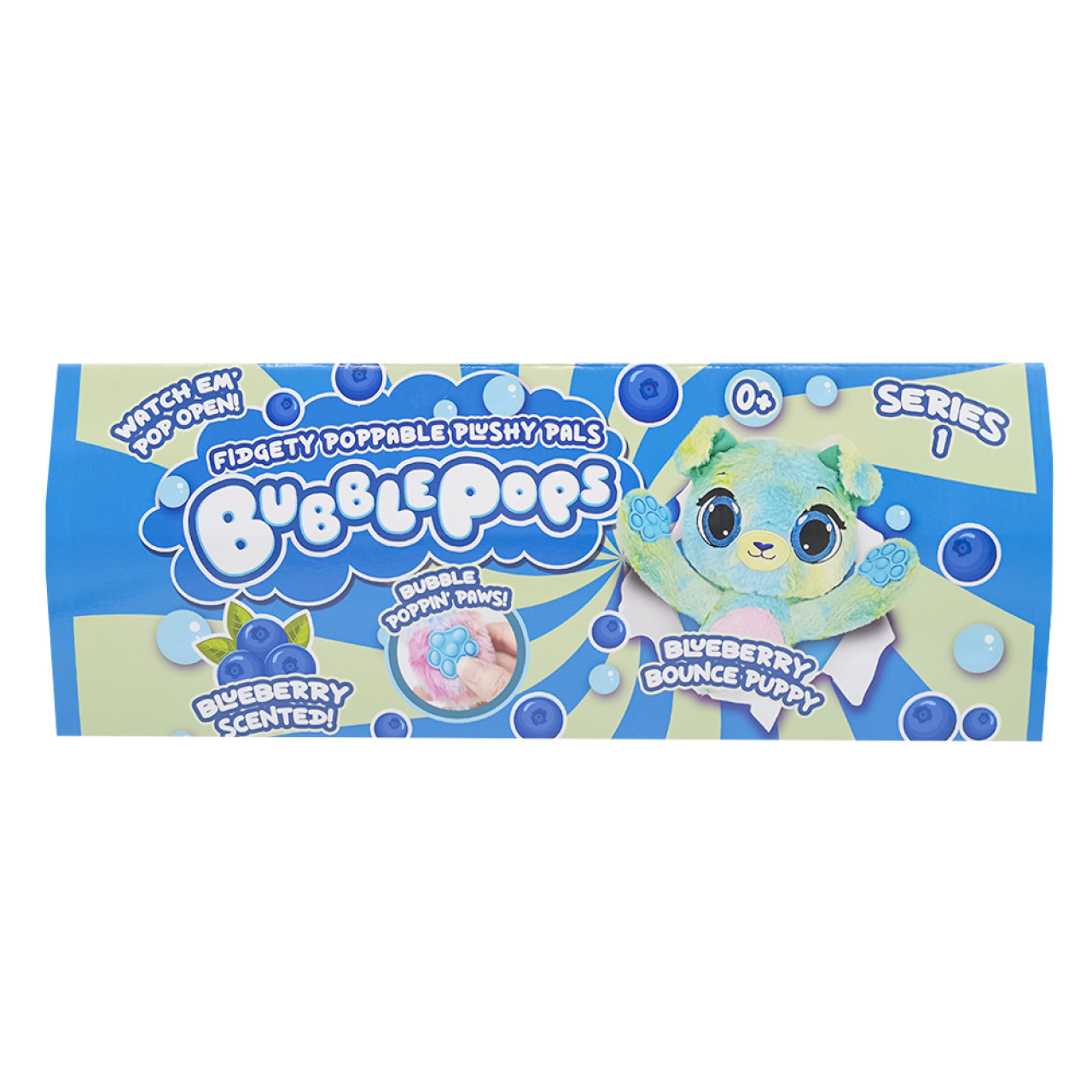 Bubble Pops М’яка іграшка "Чорничне цуценя"