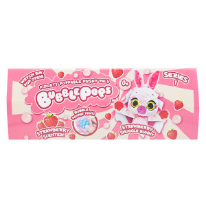 Bubble Pops М’яка іграшка "Полуничне зайченя"