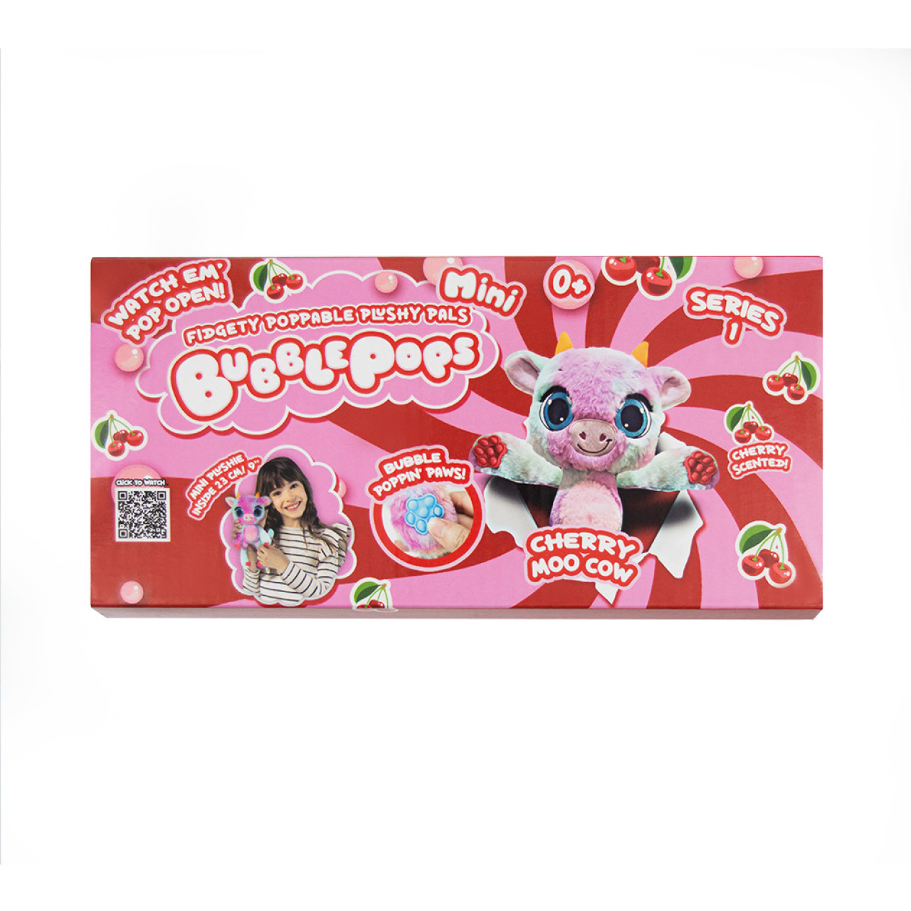 Bubble Pops М’яка іграшка міні "Вишнева корівка"
