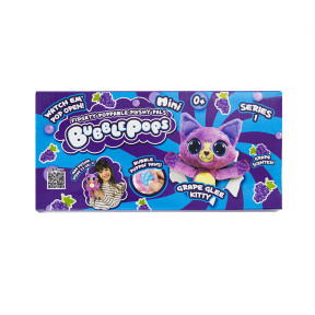 Bubble Pops М’яка іграшка міні "Виноградне кошеня"