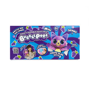 Bubble Pops М’яка іграшка міні "Виноградне кошеня"