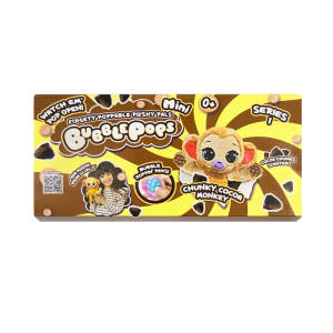 Bubble Pops М’яка іграшка міні "Шоколадна мавпа"