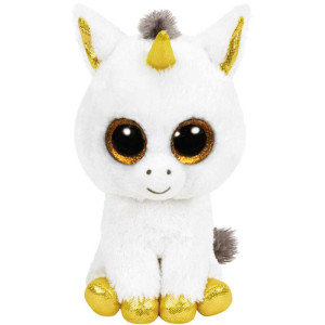 TY Beanie Boos Білий єдиноріг "Pegasus" 15 см