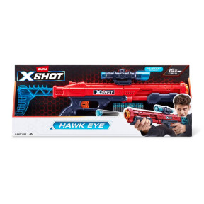 X-Shot Red Швидкострільний бластер Excel Hawk Eye (16 патронів)