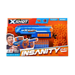 Швидкострільний бластер X-SHOT Insanity-Manic (24 патронів)