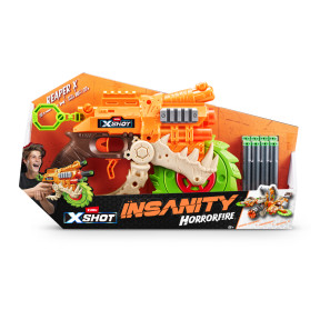 X-Shot Швидкострільний бластер Insanity Horrorfire Reaper-x (8 патронів)