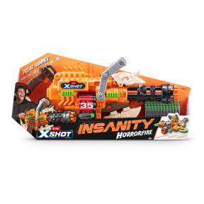 X-Shot Швидкострільний бластер Insanity Horrorfire Dread Hammer (48 патронів)
