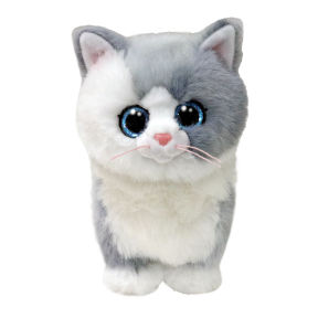 TY Beanie Babies Сіра кішка "ФУРЛІ" 15 см