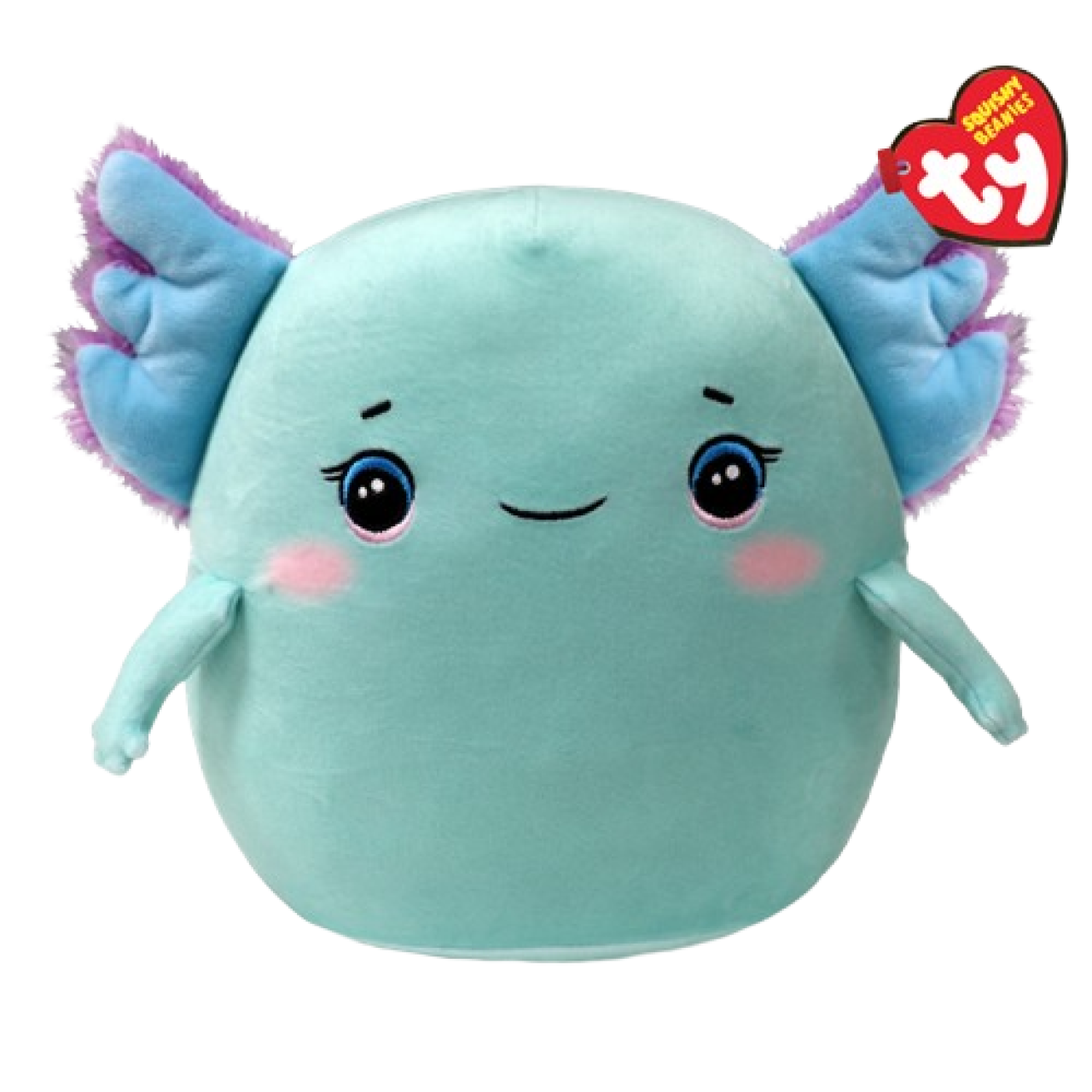 TY Squish-A-Boos Аксолотль "CHARLIE" 20 см
