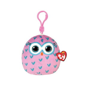 TY SQUISH-A-BOOS Сова "WINKS" 12 см