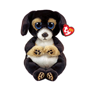 TY Beanie Bellies Чорний пес "DOG"