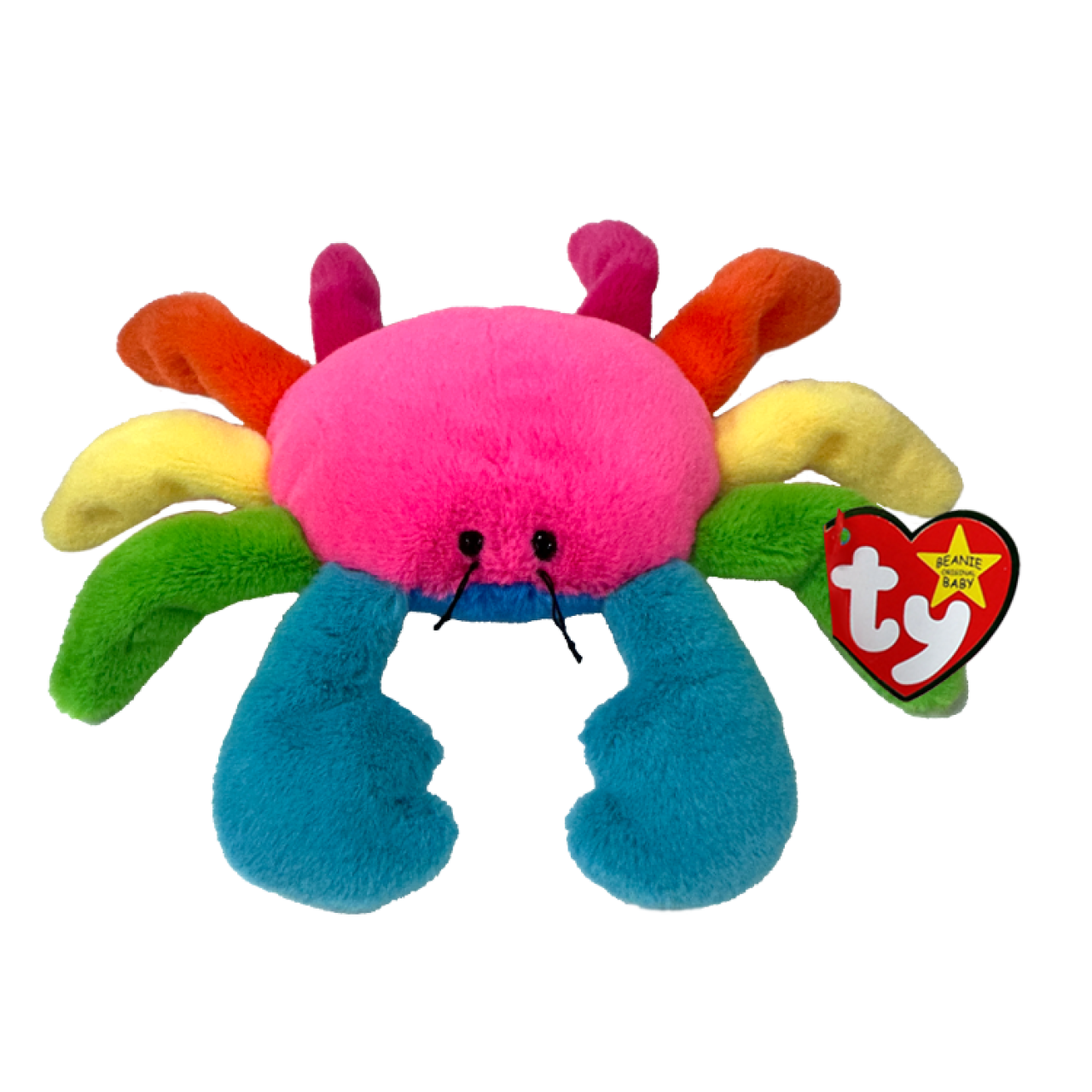 TY Benie Bebies Райдужний краб "Scuttle" 15 см