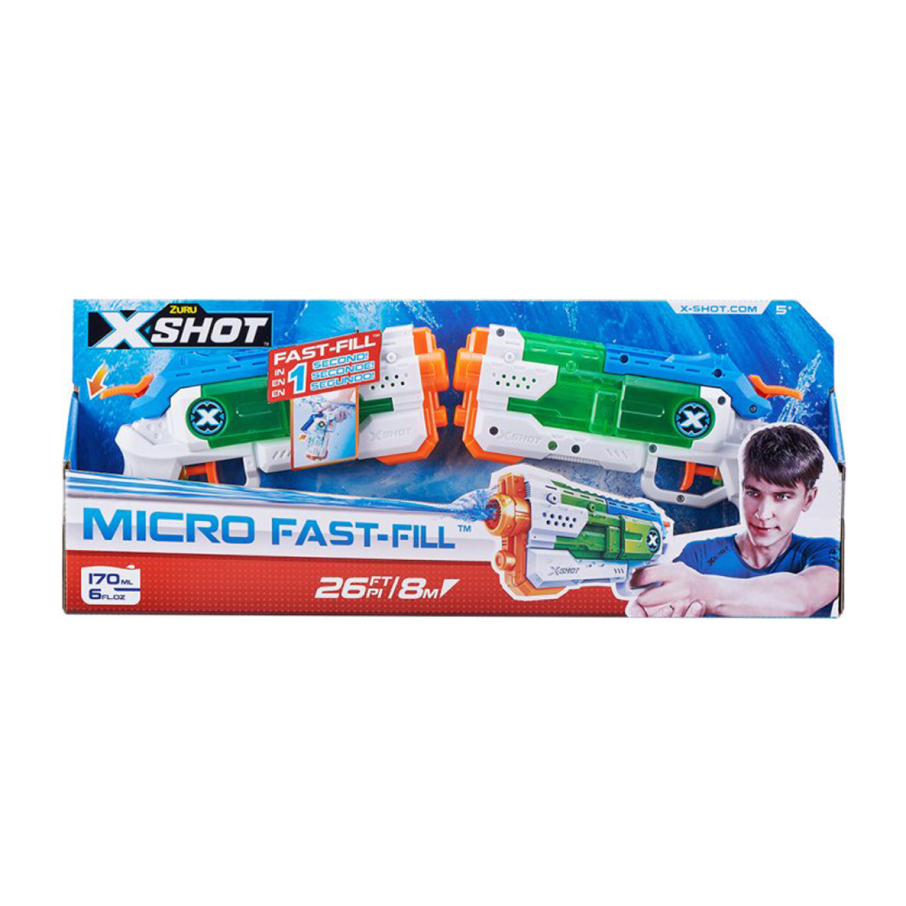 X-Shot Warfare Набір водних бластерів Fast Fill Small