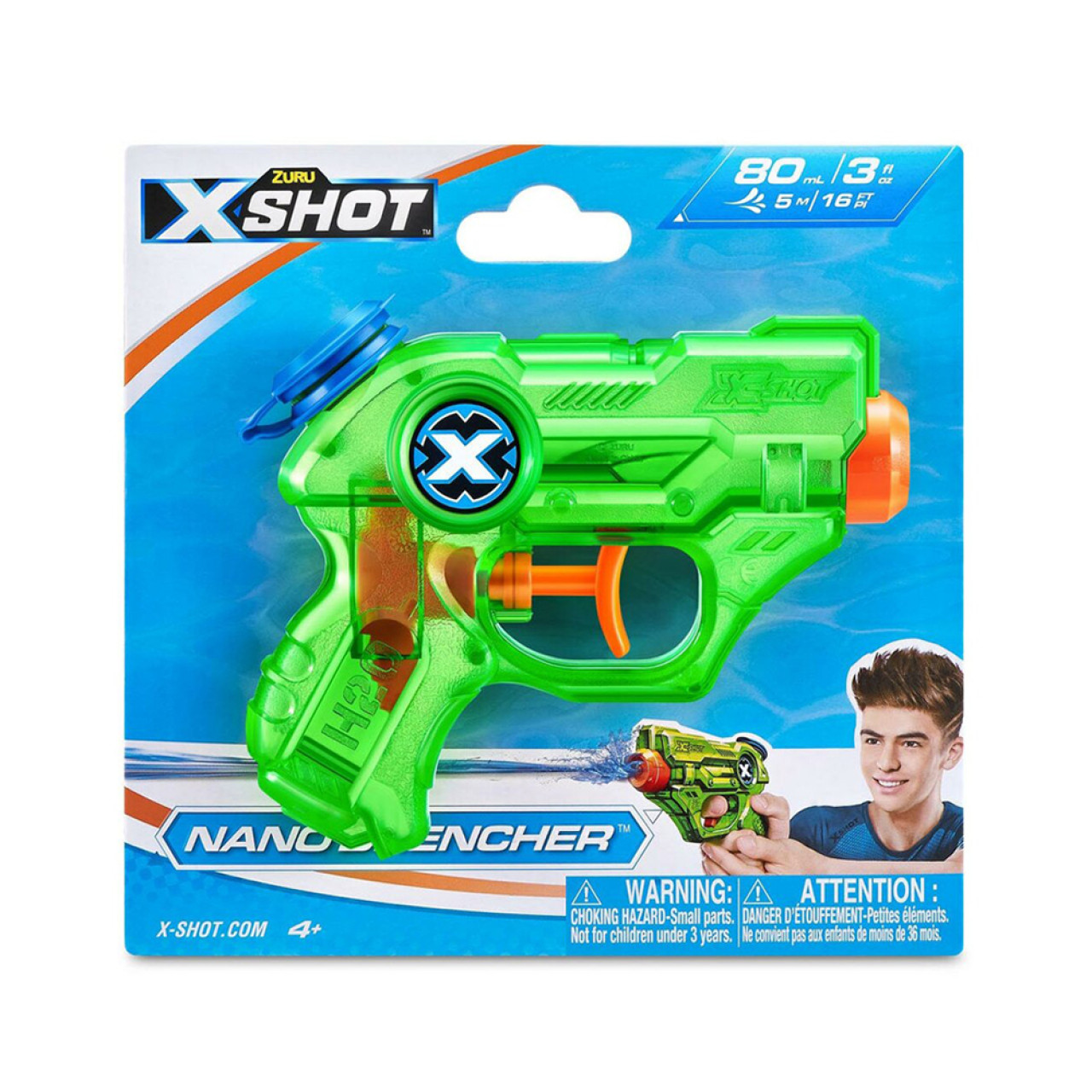 X-Shot Warfare Водний бластер Nano Drencher