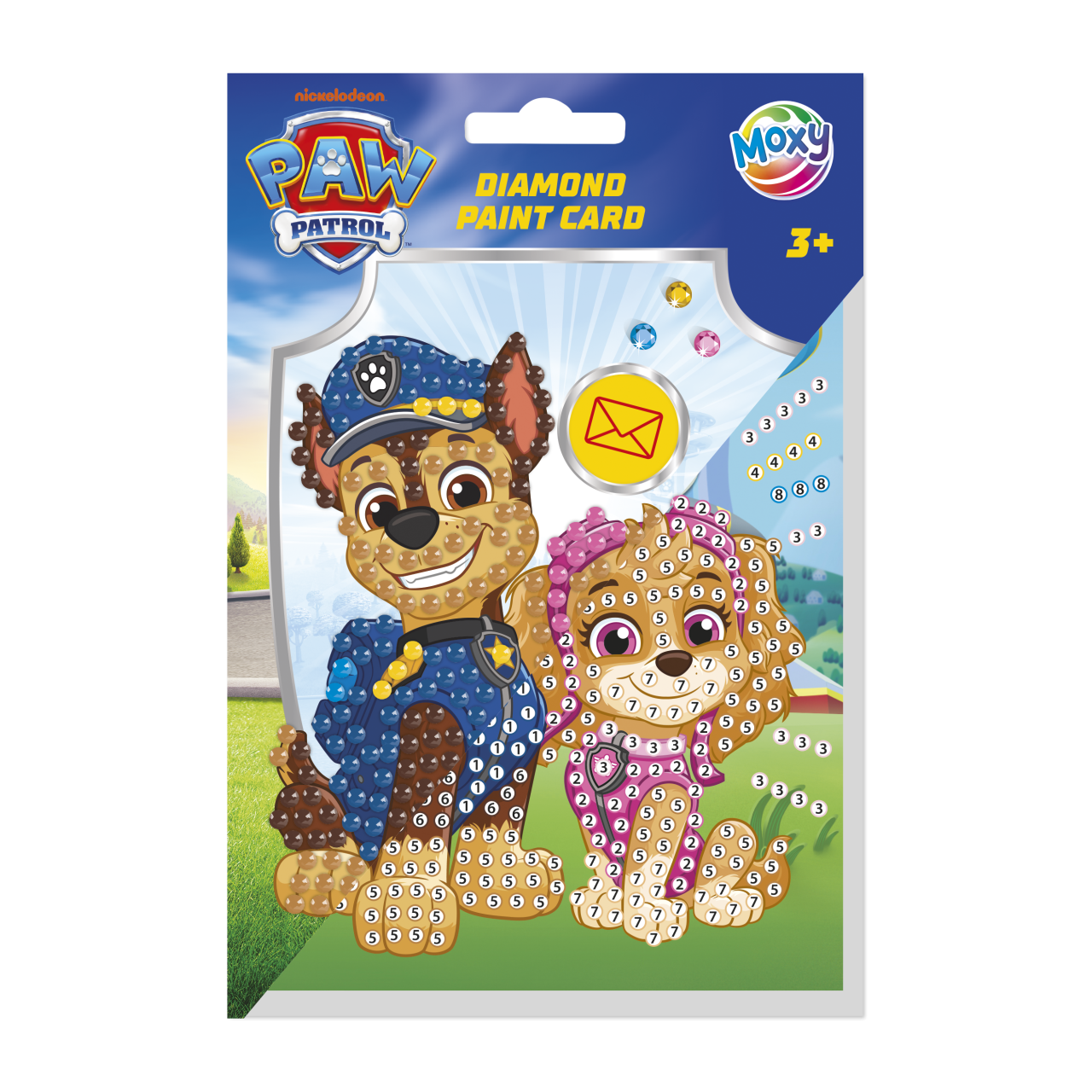Moxy Paw Patrol Листівка  "Алмазна мозаїка"