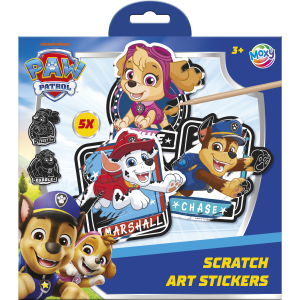Moxy Paw Patrol Набір для творчості "Скретч-наліпки"