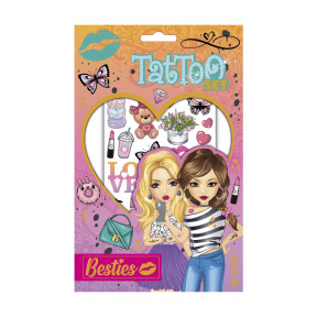 Besties Набір наліпок на тіло "Fashion" (2 аркуші)