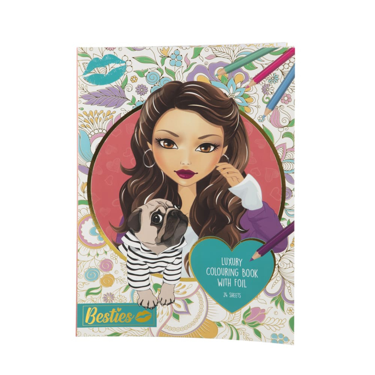 Besties Розмальовка A4 "Магія золота»/Бестіс Розмальовка A4 "Магія золота»