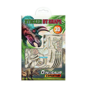 Dinosaur Expedition Стікербук за формами «Dino 2»/ Дінозаур Експедішн Стікербук за формами «Діно 2»