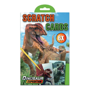Dinosaur Expedition Скретч-розмальовка/ Дінозаур Експедішн Скретч-розмальовка