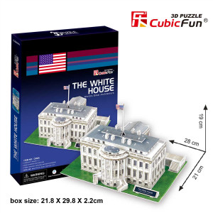 3D Puzzle Constructor CubicFun White House (C060h)