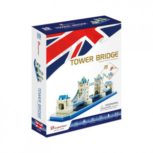 Tower Bridge 3D Constructor Puzzle CubicFun (C238h)