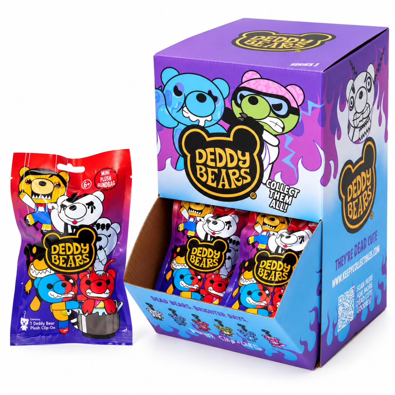 DEDDY BEARS Surprise Plush Toy with Clip, Series 3