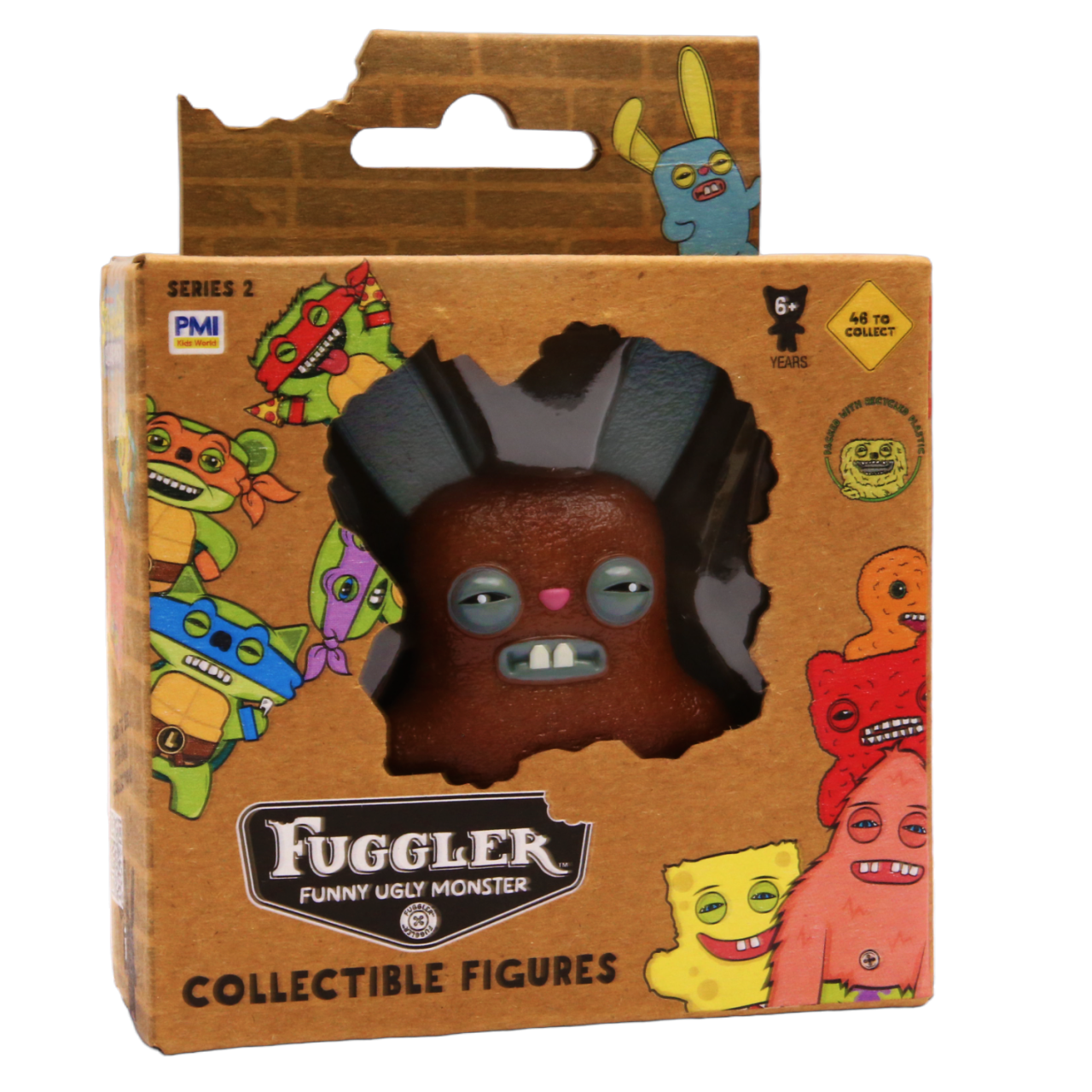 Fuggler Колекційна фігурка КОРИЧНЕВИЙ СКАЖЕНИЙ КРОЛИК, (Серія 2)