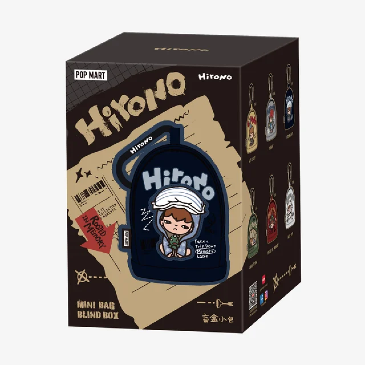 Колекційний брелок-сюрприз Hirono (Серія Echo - Mini Bag)