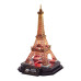 CubicFun three-dimensional puzzle-designer with LED lighting “Eiffel Tower” (L534h)