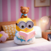 Іграшка-сюрприз з колекційною фігуркою Minions (Серія Bedtime Stories by Bob and Tim)