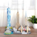 3D puzzle-constructor CubicFun CITY LINE NEW YORK (MC255h)