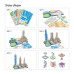 3D puzzle-constructor CubicFun CITY LINE NEW YORK (MC255h)