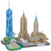 3D puzzle-constructor CubicFun CITY LINE NEW YORK (MC255h)