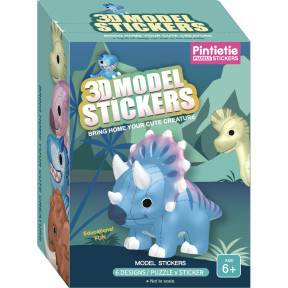 Pintietie 3D конструктор-сюрприз Динозаври