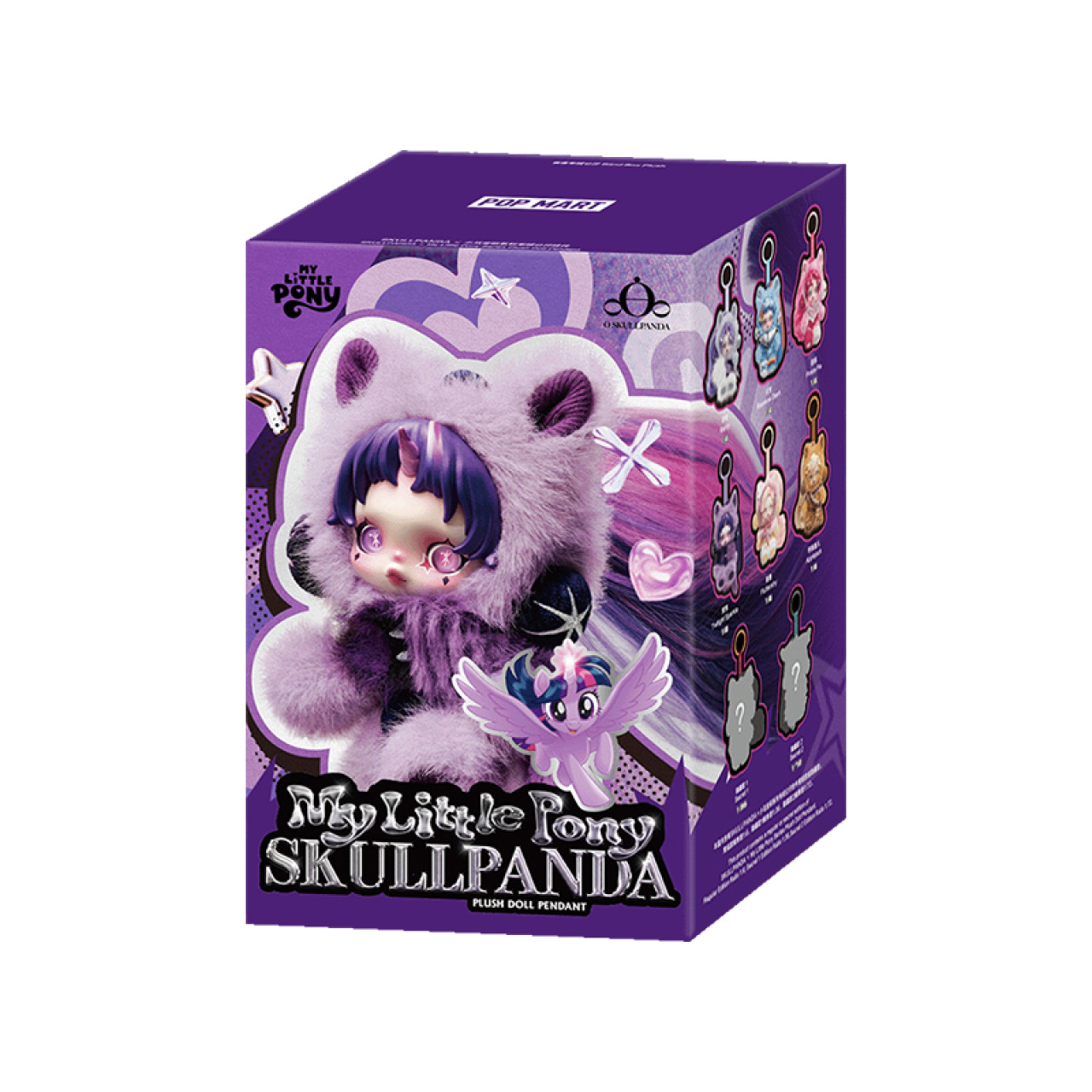 Pop Mart Skullpanda × My Little Pony Collectible Surprise Plush Toy