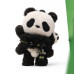 Колекційна м'яка іграшка SKULLPANDA (Серія Lazy Panda)