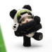 Колекційна м'яка іграшка SKULLPANDA (Серія Lazy Panda)