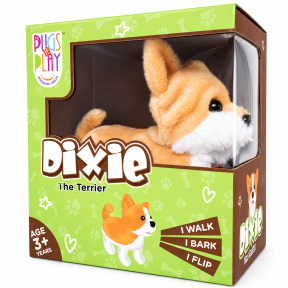 Pugs at Play Interactive Toy Dog “Dixie” (ST-PAP24)