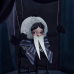 Колекційна м'яка іграшка SKULLPANDA × Wednesday (Серія Nevermore Academy Uniform)