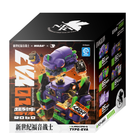 Wasa Іграшка-сюрприз Evangelion X (Серія робо-потяг EVA-206) дисплей 4шт
